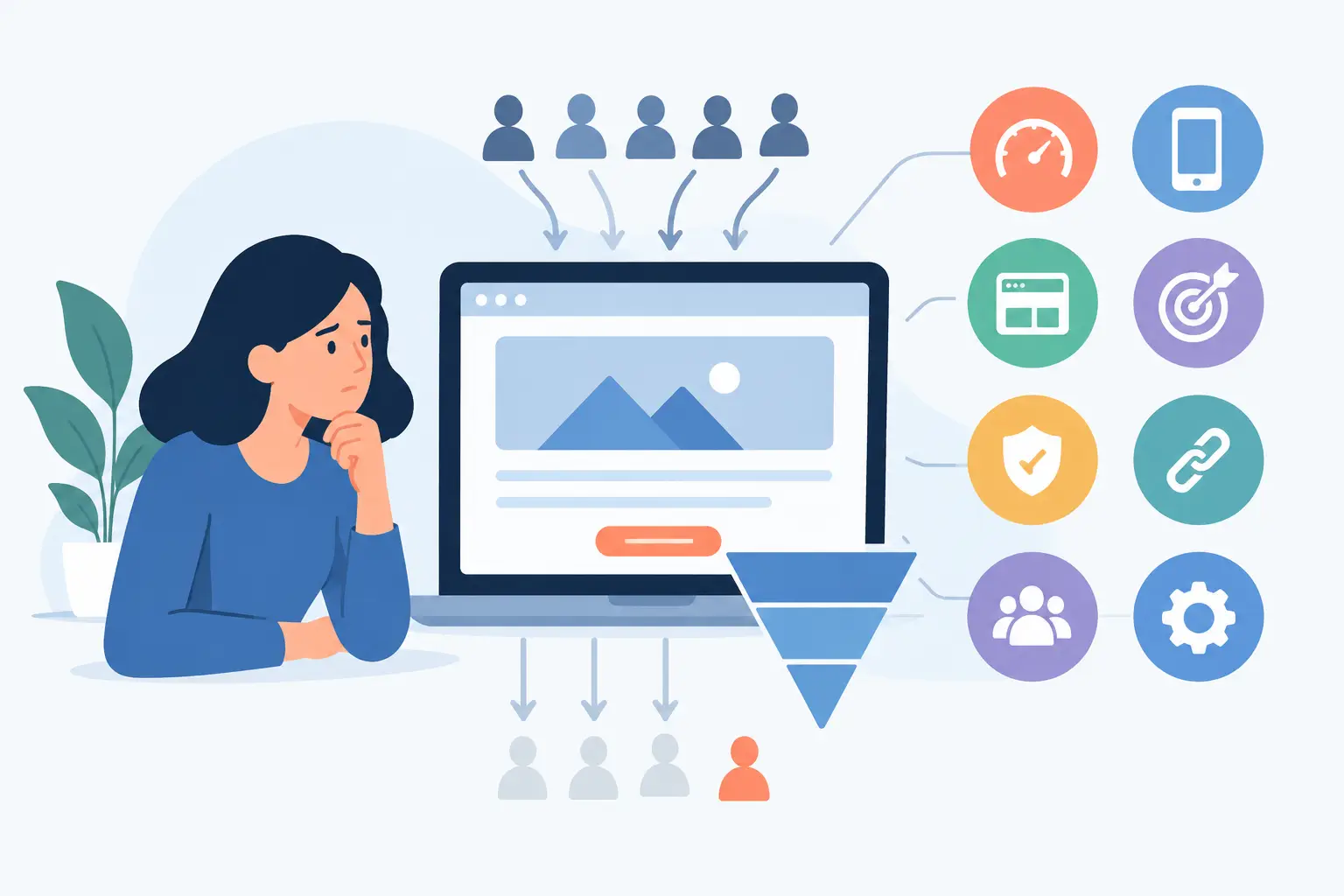 Perché il sito non converte? 8 cause concrete