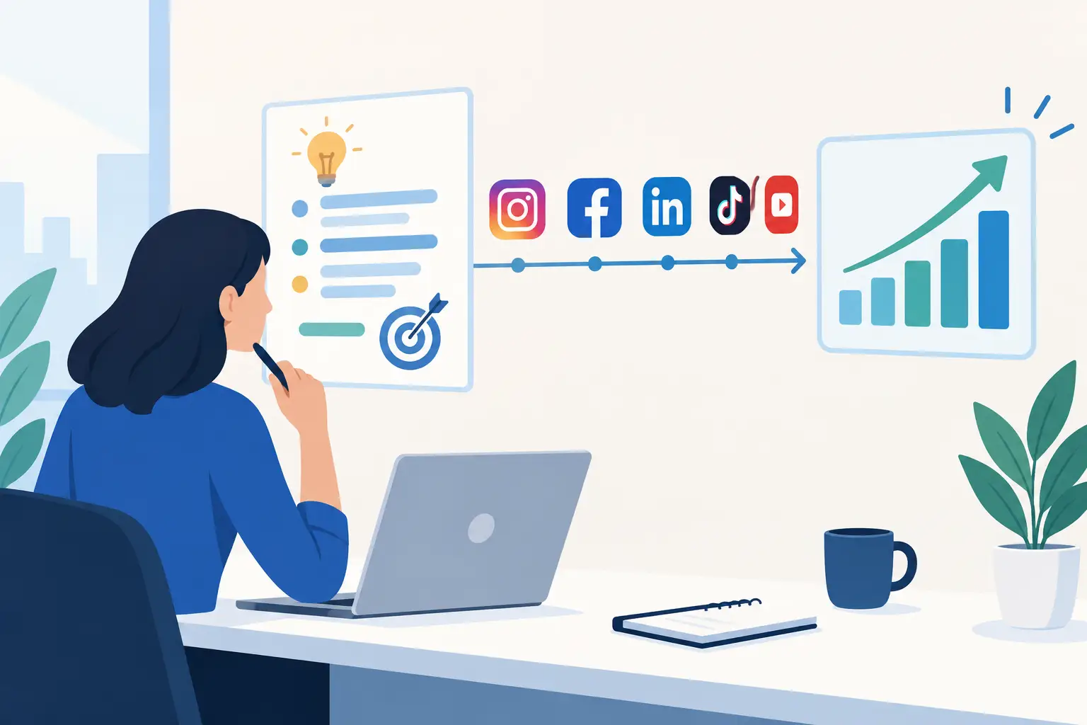 Strategia social media: dal piano ai risultati