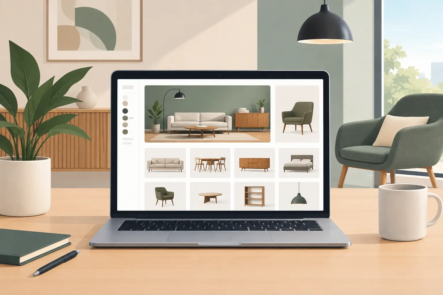 Sito catalogo per aziende arredamento efficace